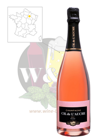 AOC Champagne brut rose - Champagne de L'auche