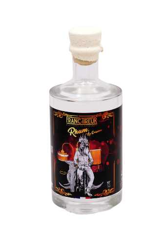 White organic craft Rum - "Les Origines" - Distillery from Normandy FRANC TIREUR